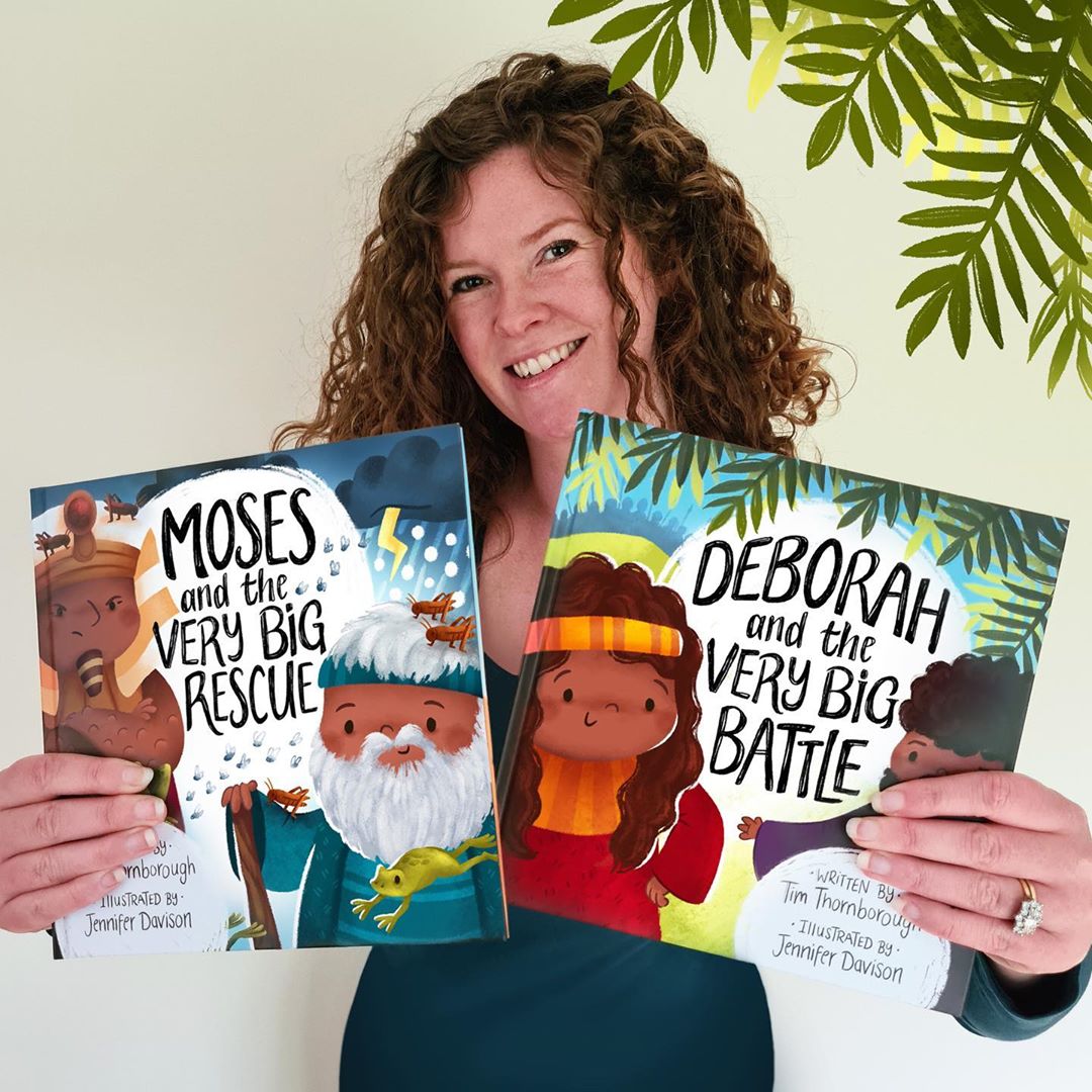 Jen Sketches Children's Book Illustrator